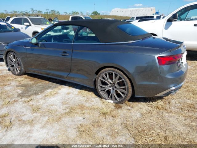 2022 AUDI S5 CABRIOLET WAUW4GF55NN001789 Photo 2