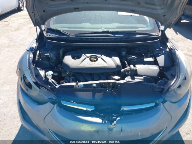 KMHDH4AE8EU085595 Hyundai ELANTRA SE