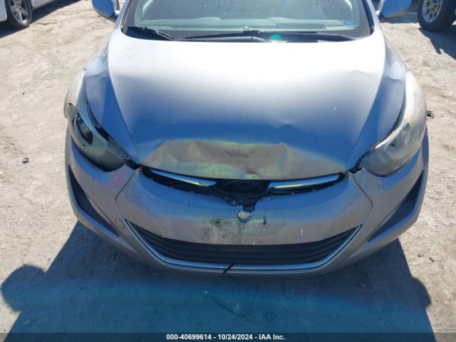 KMHDH4AE8EU085595 Hyundai ELANTRA SE