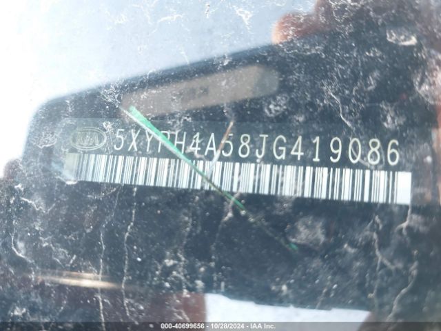 5XYPH4A58JG419086 KIA Sorento 3.3l Ex
