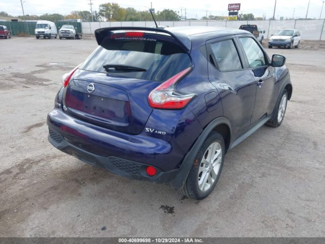 JN8AF5MV2GT653626 Nissan Juke Sv