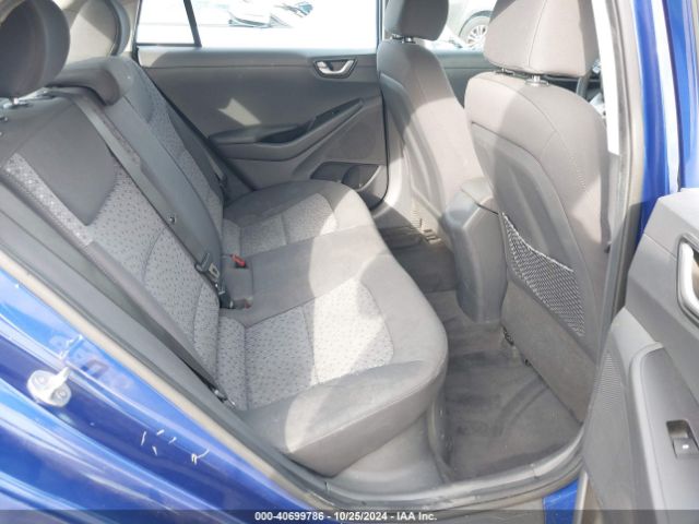 KMHC65LCXKU180366 Hyundai Ioniq Hybrid Blue