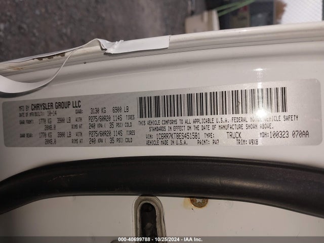 RAM 1500 Express 2014 1C6RR7KT8ES451581 Image 9