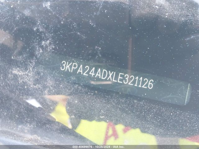 3KPA24ADXLE321126 KIA RIO S