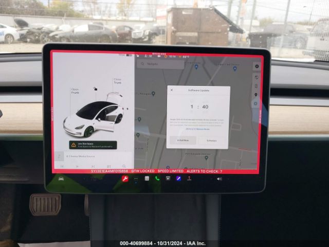 5YJ3E1EA4MF015856 Tesla Model 3 Standard Range Plus Rear-wheel Drive
