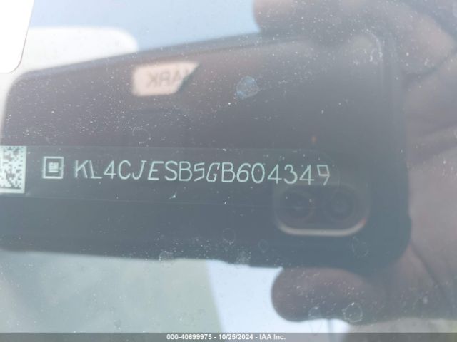 KL4CJESB5GB604349 Buick Encore