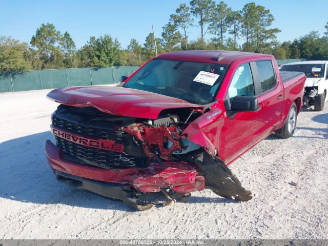 3GCPWBEK3MG250241 Chevrolet Silverado 1500 2wd  Short Bed Custom
