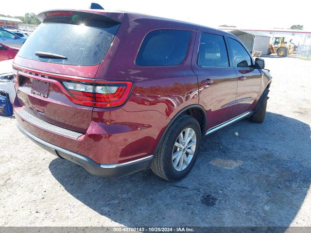 1C4RDHAG7MC540519 Dodge Durango Sxt Rwd