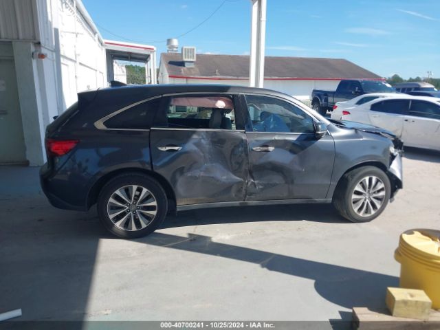 5FRYD3H40FB005708 Acura Mdx Technology Package
