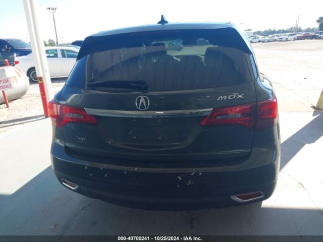 5FRYD3H40FB005708 Acura Mdx Technology Package