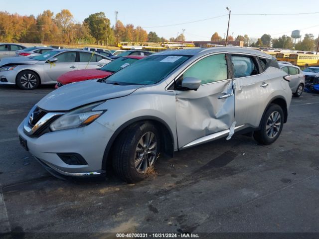 5N1AZ2MH2FN247792 Nissan MURANO SL