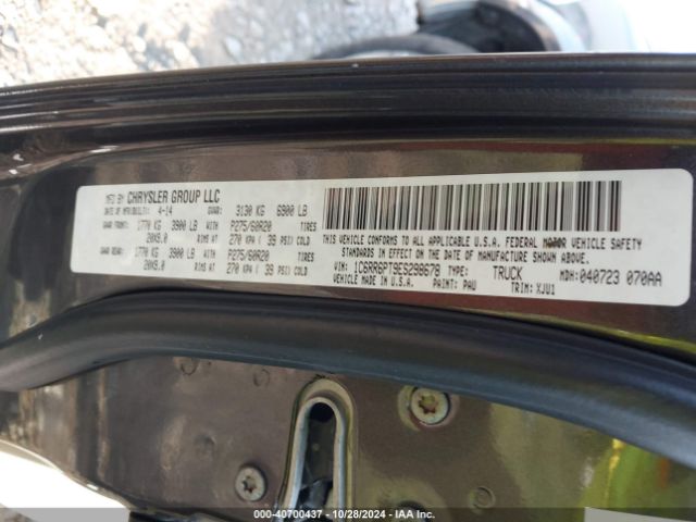 1C6RR6PT9ES298678 RAM 1500 Longhorn