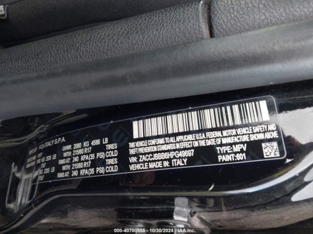 ZACCJBBB6HPG49697 Jeep Renegade Latitude 4x4