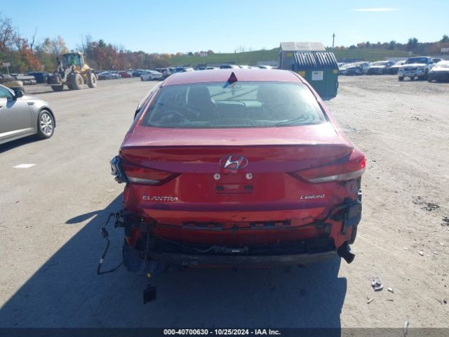 5NPD84LF4HH101798 Hyundai Elantra Limited