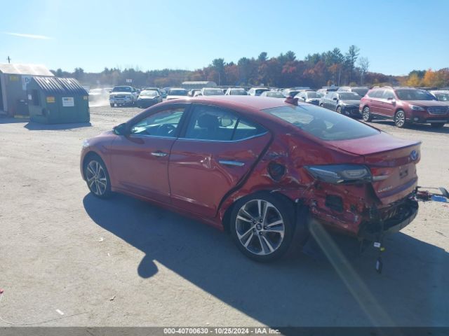 5NPD84LF4HH101798 Hyundai Elantra Limited