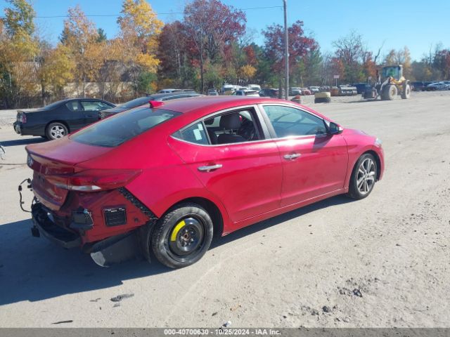 5NPD84LF4HH101798 Hyundai Elantra Limited
