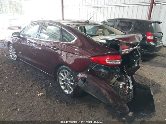 3FA6P0LU3HR121823 Ford Fusion Hybrid Se