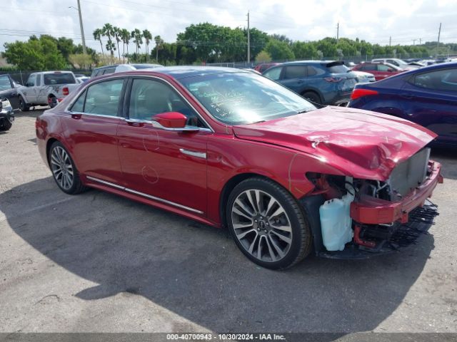 1LN6L9SK2J5606551 Lincoln Continental Select