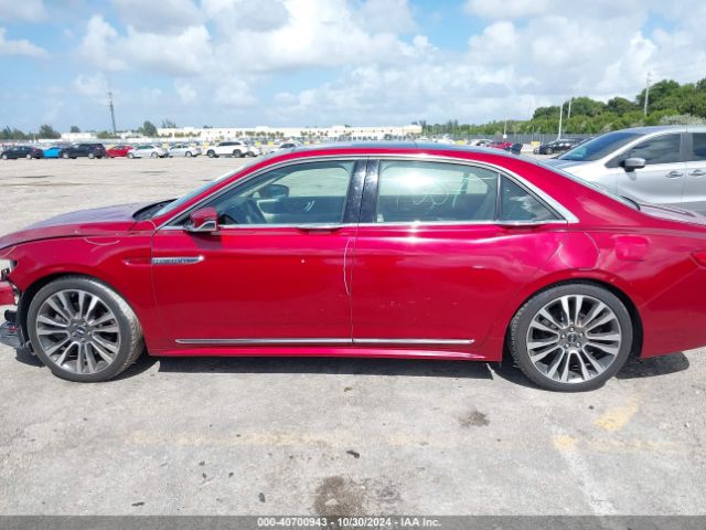1LN6L9SK2J5606551 Lincoln Continental Select