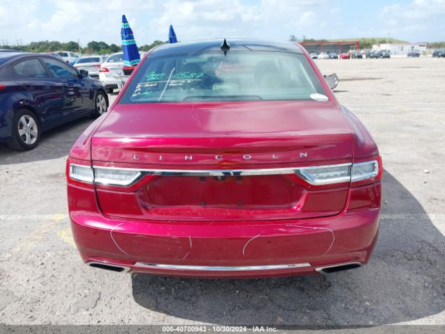 1LN6L9SK2J5606551 Lincoln Continental Select