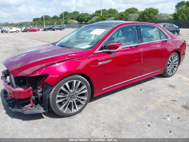 1LN6L9SK2J5606551 Lincoln Continental Select