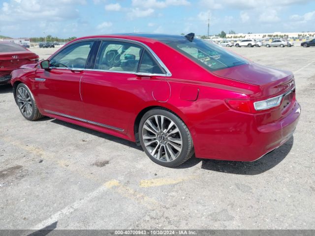 1LN6L9SK2J5606551 Lincoln Continental Select