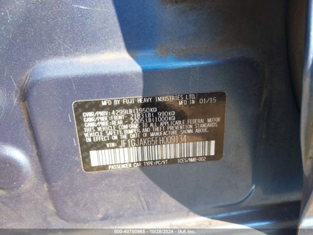 JF1GJAK65FH009134 Subaru Impreza 2.0i Premium