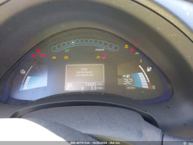 1N4AZ0CP9FC309496 Nissan LEAF S