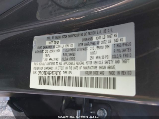 3MVDMBBM8RM678506 Mazda Cx-30 2.5 S Select Sport