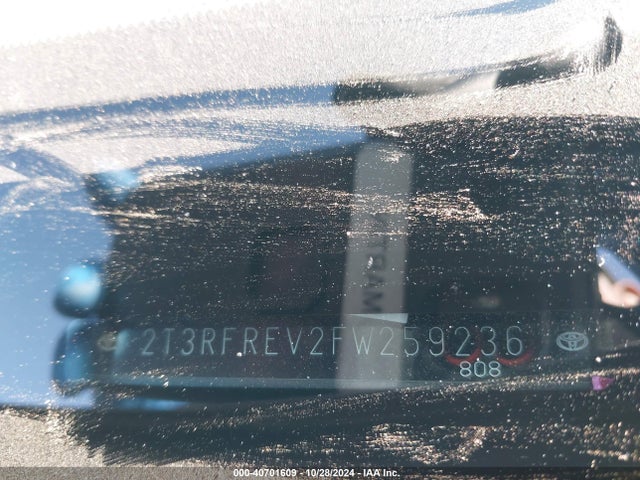 Toyota Rav4 Xle 2015 2T3RFREV2FW259236 Image 9