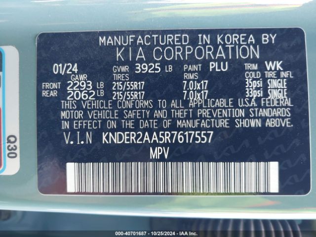 KIA SELTOS EX 2024 KNDER2AA5R7617557 Image 9