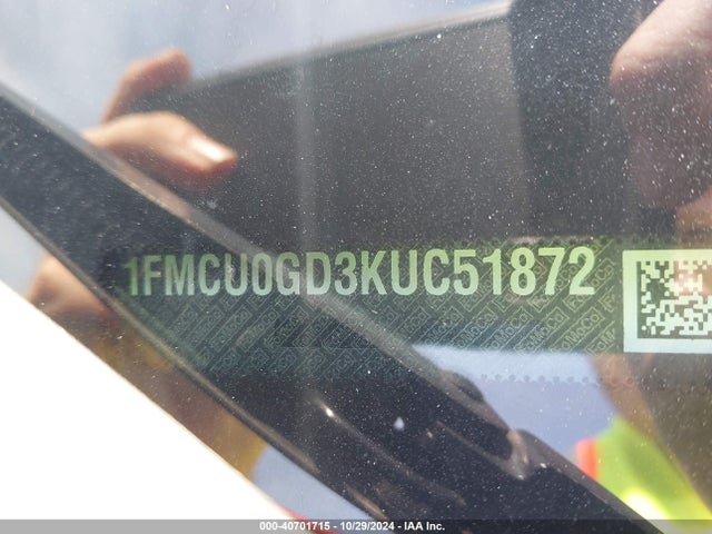 Ford ESCAPE SE 2019 1FMCU0GD3KUC51872 Image 9