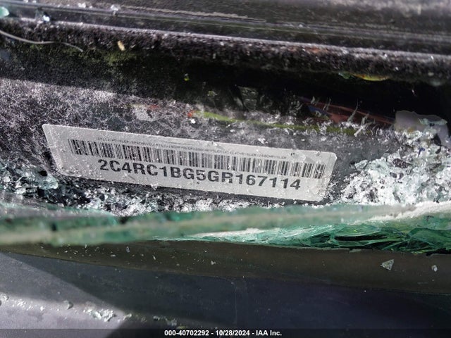 2C4RC1BG5GR167114 Chrysler Town & Country Touring