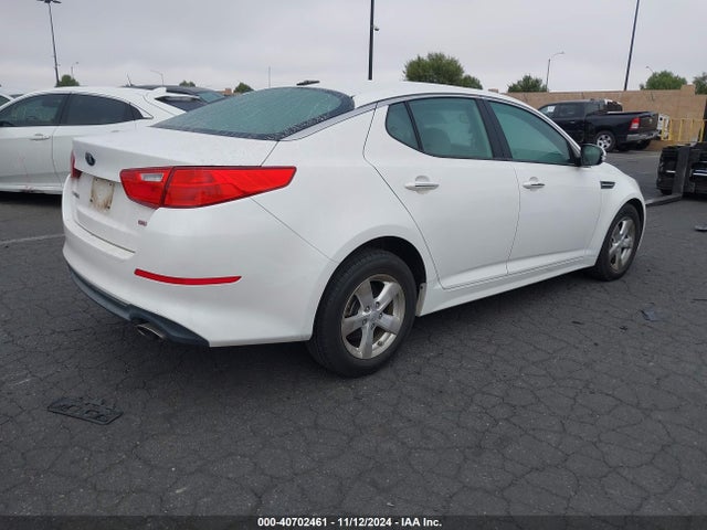KIA Optima Lx 2014 KNAGM4A75E5458176 Image 4