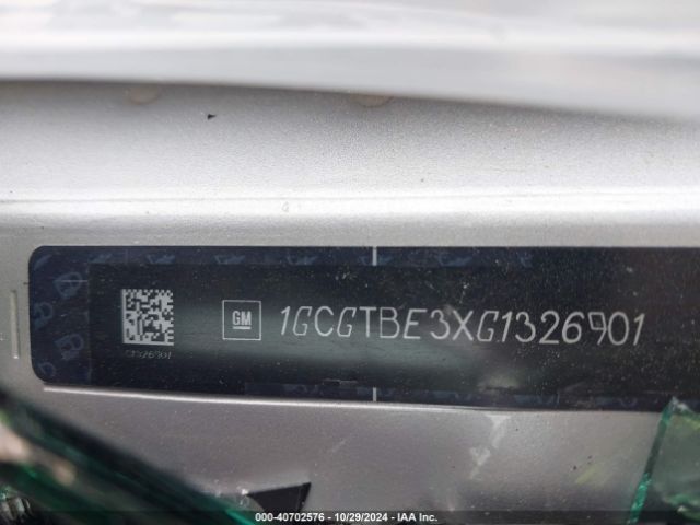 1GCGTBE3XG1326901 Chevrolet Colorado Wt