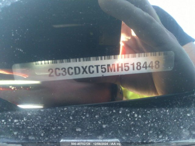 2C3CDXCT5MH518448 Dodge Charger R/t Rwd
