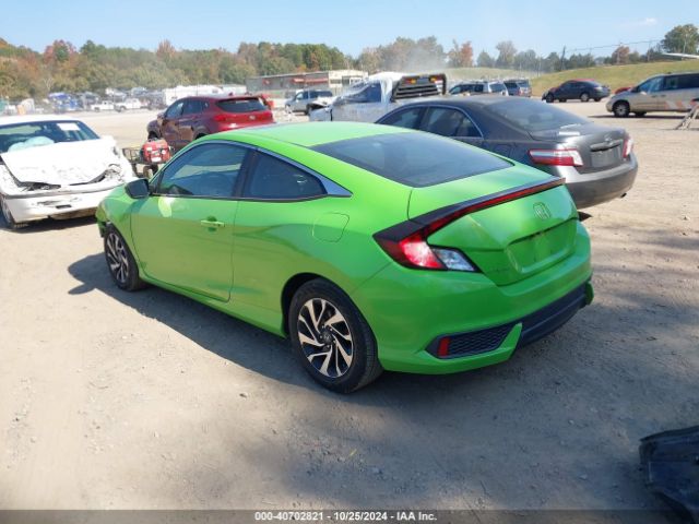 2HGFC4B09JH303945 Honda Civic Lx-p