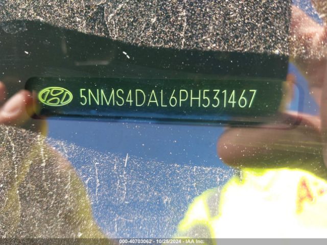 5NMS4DAL6PH531467 Hyundai Santa Fe Limited