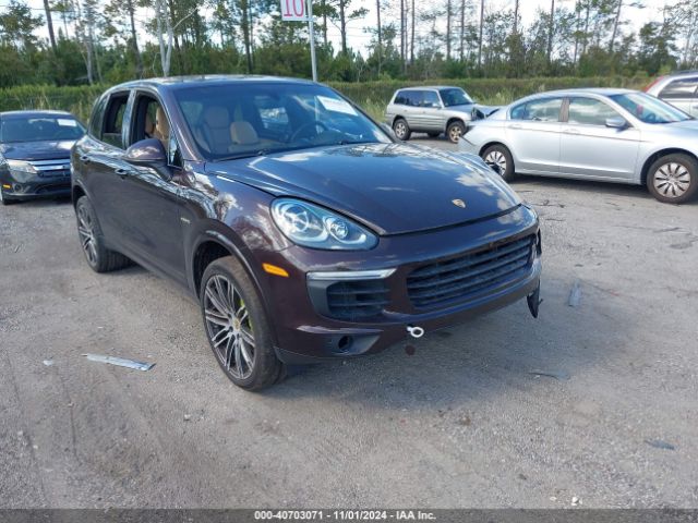 2017 PORSCHE CAYENNE E-HYBRID WP1AE2A27HLA75451