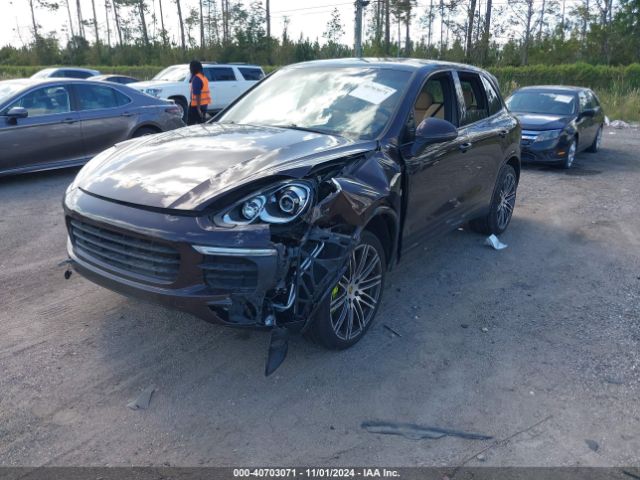 2017 PORSCHE CAYENNE E-HYBRID WP1AE2A27HLA75451 Photo 1