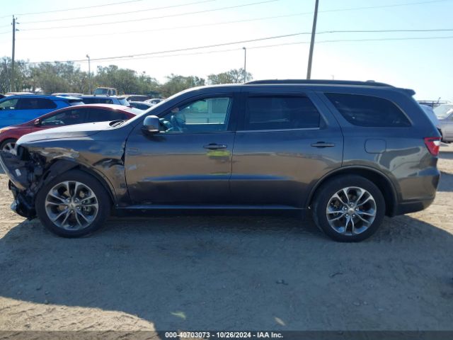 1C4RDHDG2KC733766 Dodge Durango Gt Plus Rwd