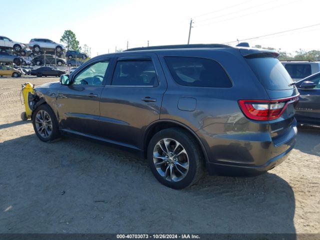 1C4RDHDG2KC733766 Dodge Durango Gt Plus Rwd
