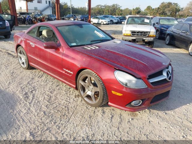 2009 MERCEDES-BENZ SL 550 WDBSK71F29F149484