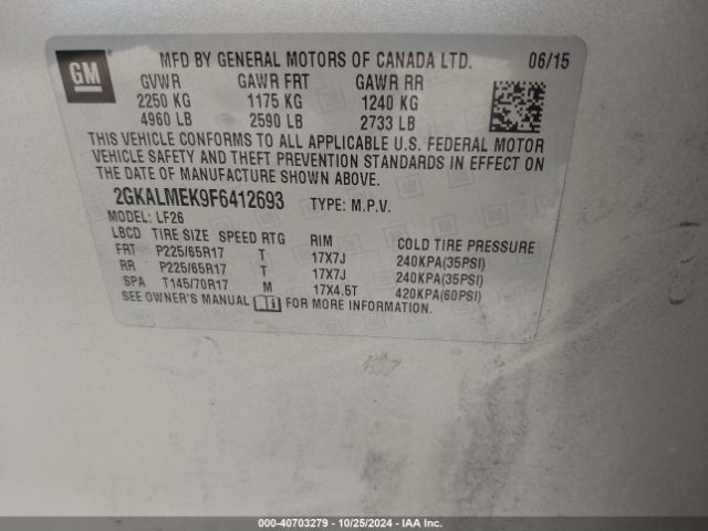 2GKALMEK9F6412693 GMC Terrain Sle-1