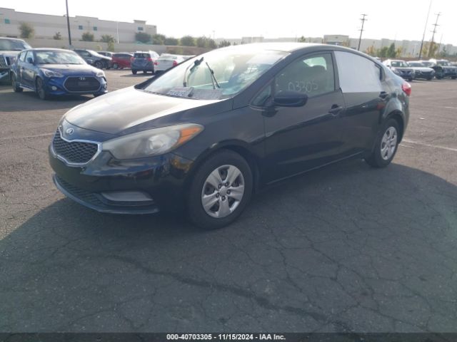KNAFK4A67F5415873 KIA FORTE LX
