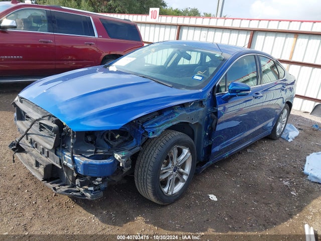 Ford FUSION SE 2018 3FA6P0HD9JR202422 Image 2