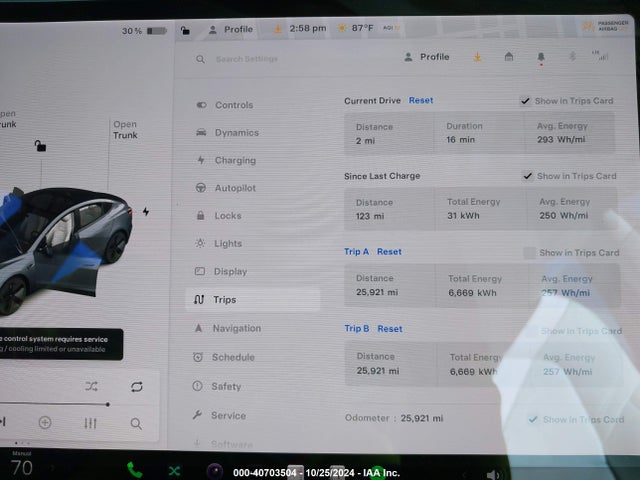 2021 TESLA MODEL 3 5YJ3E1EB9MF848836 Photo 6