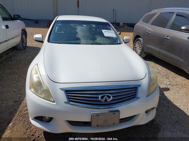 2010 Infiniti G37 Journey მანქანა იყიდება აუქციონზე, vin: JN1CV6AP4AM402162, აუქციონის ნომერი: 40703584