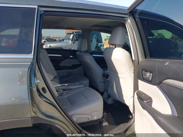 Toyota Highlander Xle 2019 5TDKZRFH2KS296011 Image 8
