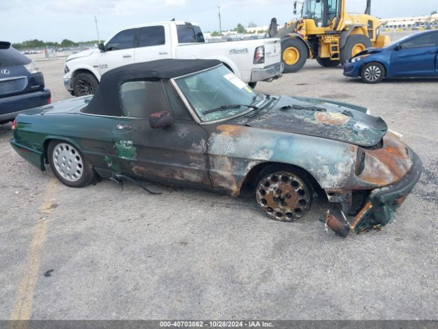 1991 ALFA ROMEO SPIDER ZARBB32N7M6012359